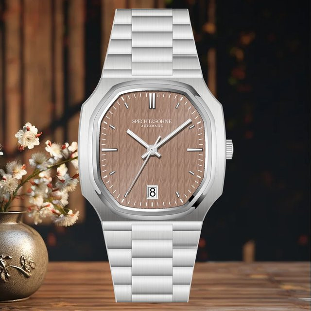 Specht & Söhne Armbanduhr, Automatik, Edelstahl, 37 mm, Herren - Bild 1