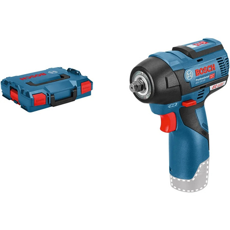 Bosch Professional Akku-Drehschlagschrauber GDS 12V-115 Solo in Blau/Schwarz mit 115 Nm Drehmoment und 12V Spannung