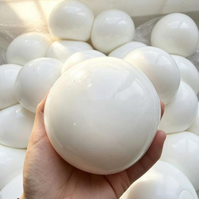 Squishy Riesen Weißer Stressball, Fidget Spielzeug, weiß - Bild 1
