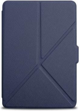 Fancytoy Market Intelligente magnetische Origami-Schutzhülle aus Kunstleder mit Ständer für Kindle Paperwhite 1, 2 und 3 in Königsblau - Bild 1