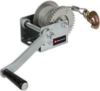Einhell Handseilwinde TC-WI 500 aus Stahl in Silber mit 500 kg Zugkraft und Rückschlagsperre - Bild 1