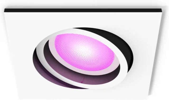 Philips Hue White and Color Ambiance Centura Bluetooth Einbauspot eckig Weiß Multicolour - Bild 1