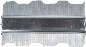 BGS Feinkonturenlehre 8149 aus Metall in Silber, Länge: 12,5 cm - Bild 1