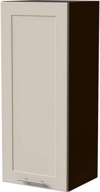 Feldmann-Wohnen Hängeschrank Oslo W4 in Lava und Kaschmir Matt, B/T/H: 40 x 32,5 x 96 cm - Bild 1