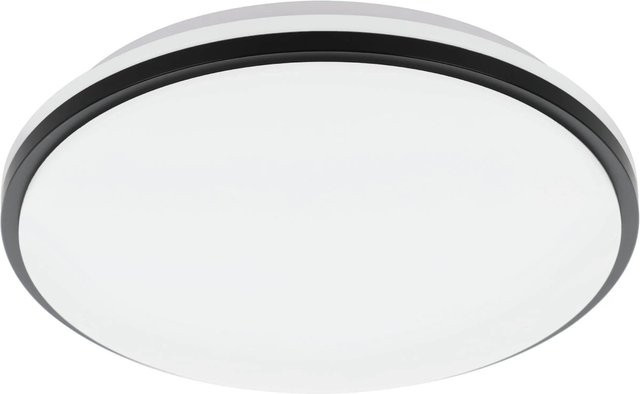 Eglo LED-Deckenleuchte Pinetto in Weiß-Schwarz, Durchmesser: 34 cm - Bild 1