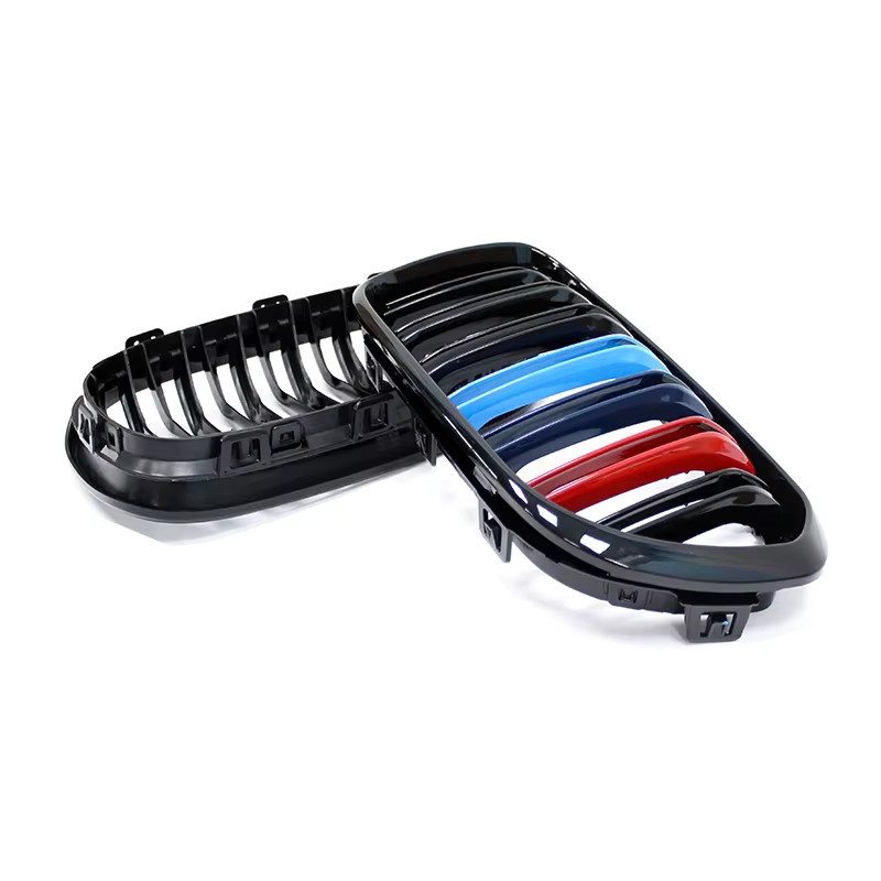 M Performance Frontgrill Nierengrill für BMW 1er F20 F21 2015-2019 120i LCI in Schwarz - Bild 3