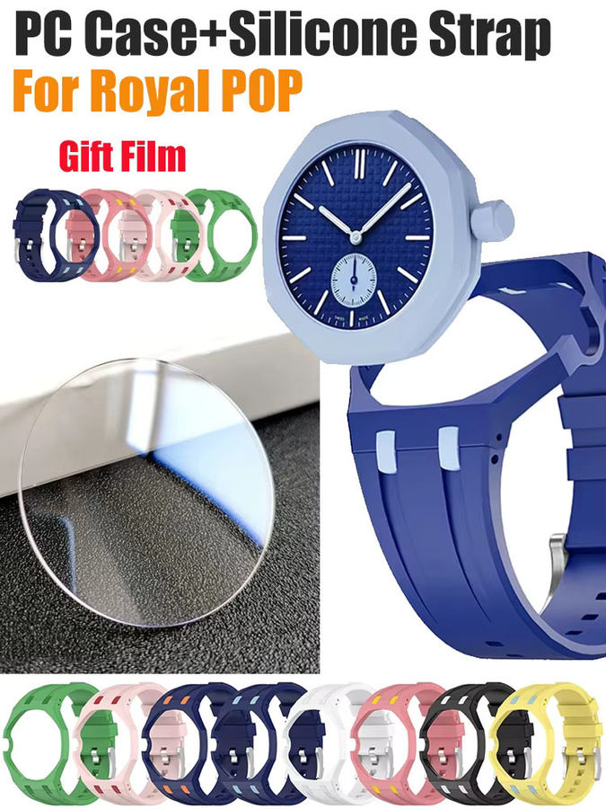 Swatch Mod-Kit-Armband, Silikon, Schwarz, Unisex - Bild 4
