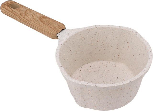 CosyHome Multifunktionaler Milchtopf mit Antihaftbeschichtung und Keramikbeschichtung, Weiß - Bild 1