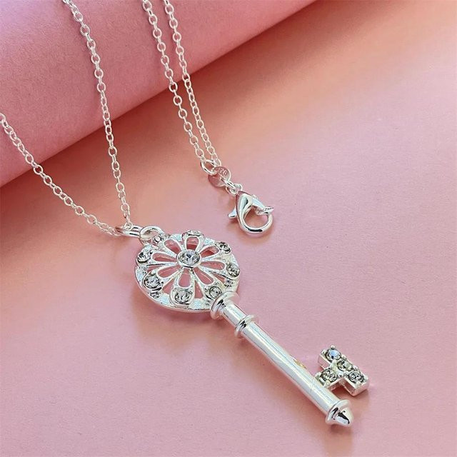 YULIN Halskette 925 Silber, Zirkonia, Unisex - Bild 1