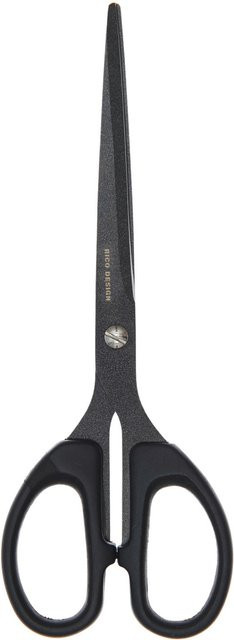 Rico Design Antihaft Schere Schwarz, Länge: 17,8 cm - Bild 1