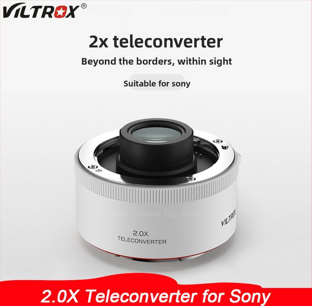 Viltrox 2.0X AF Telekonverter für Sony E-Mount in Weiß - Bild 1
