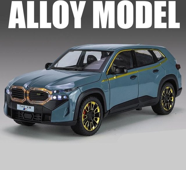 Linyi Toy Car Der Xm Suv Sportwagen Modell, 1:24, Metall, mit Licht und Sound - Bild 1