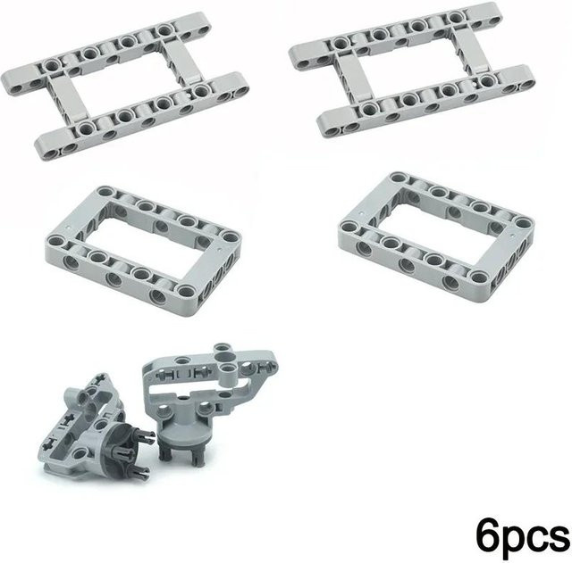 Leduo Technische Teile Großpackung, Konstruktionsbausteine, ab 14 Jahren - Bild 1