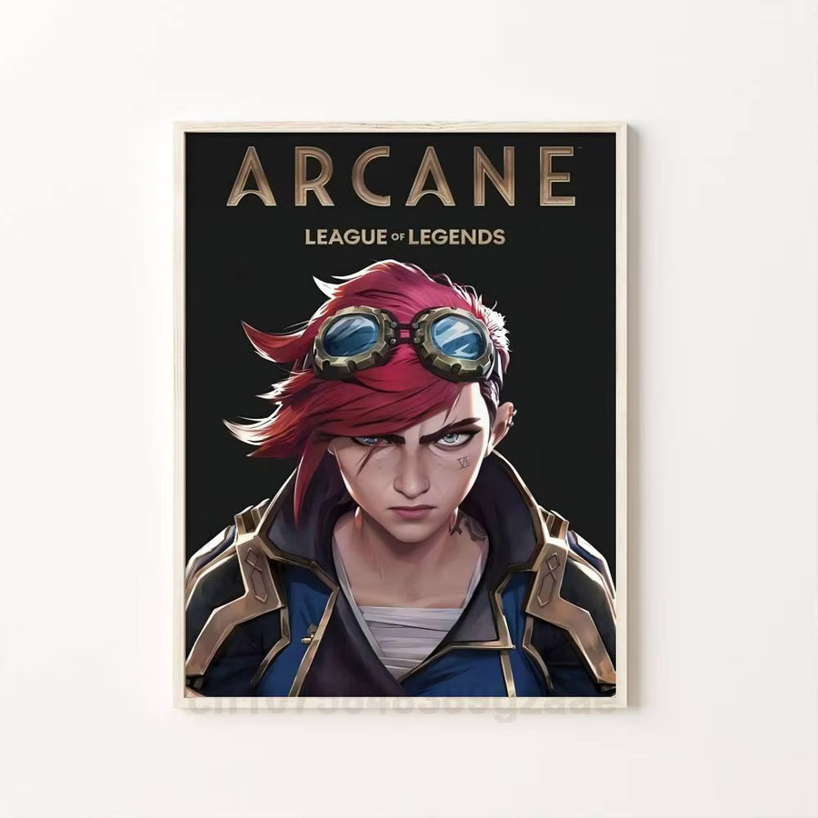 Kayou Arcane Season 2 Anime Poster Kunstdruck in Multicolour, Papier-Wandposter für deine Heimdekoration - Bild 7