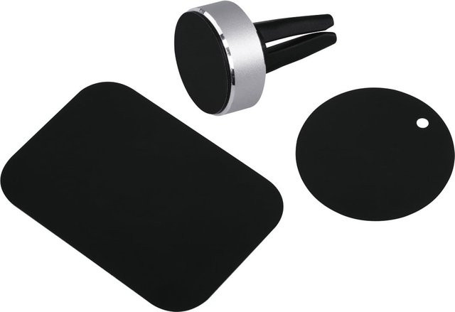 Hama Universal-Smartphone-Halter Magnet Alu in Schwarz - Bild 1