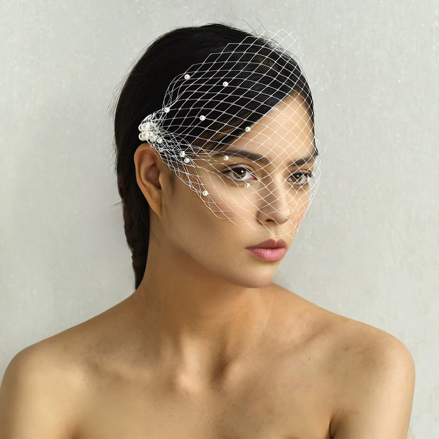 TOPQUEEN Kopfschmuck, Single Pearl, Damen - Bild 3