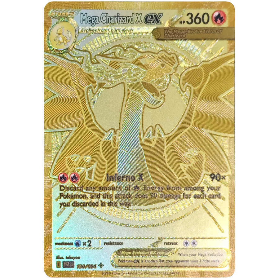 Bandai Pokémon Mega Charizard X EX, Sammelkarte, Englisch - Bild 2