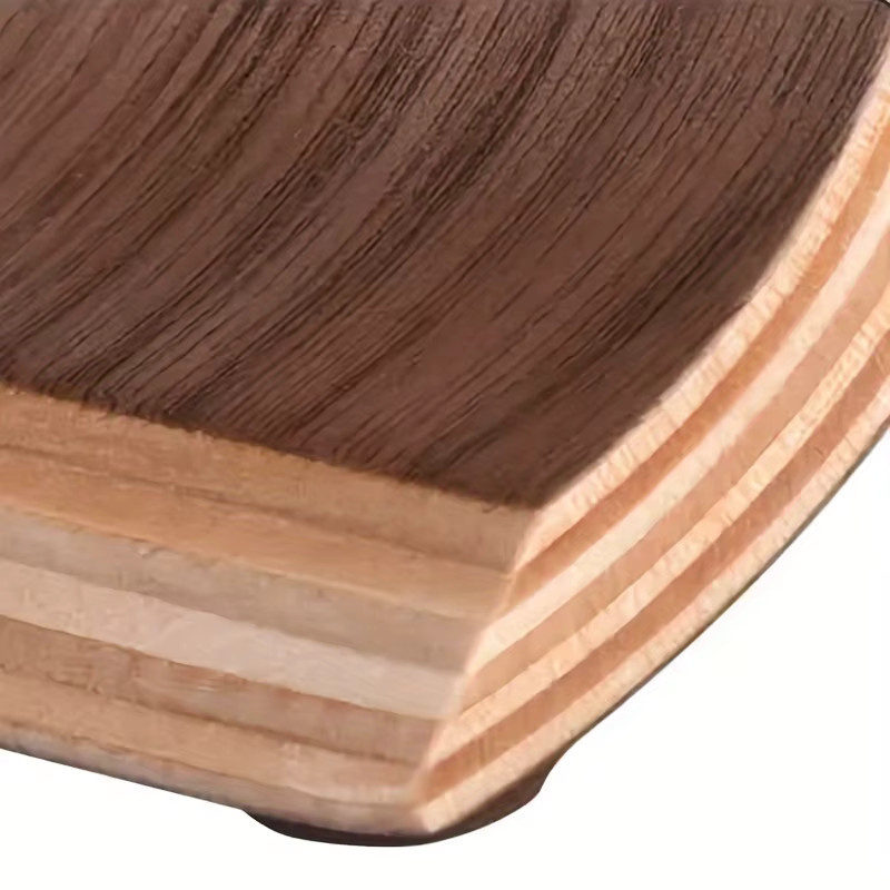 U-förmiger Kopfhörerständer aus Holz von TTAKA7 in Braun und Gelb, B/T/H: 25,5 x 15,5 x 0 cm - Bild 5