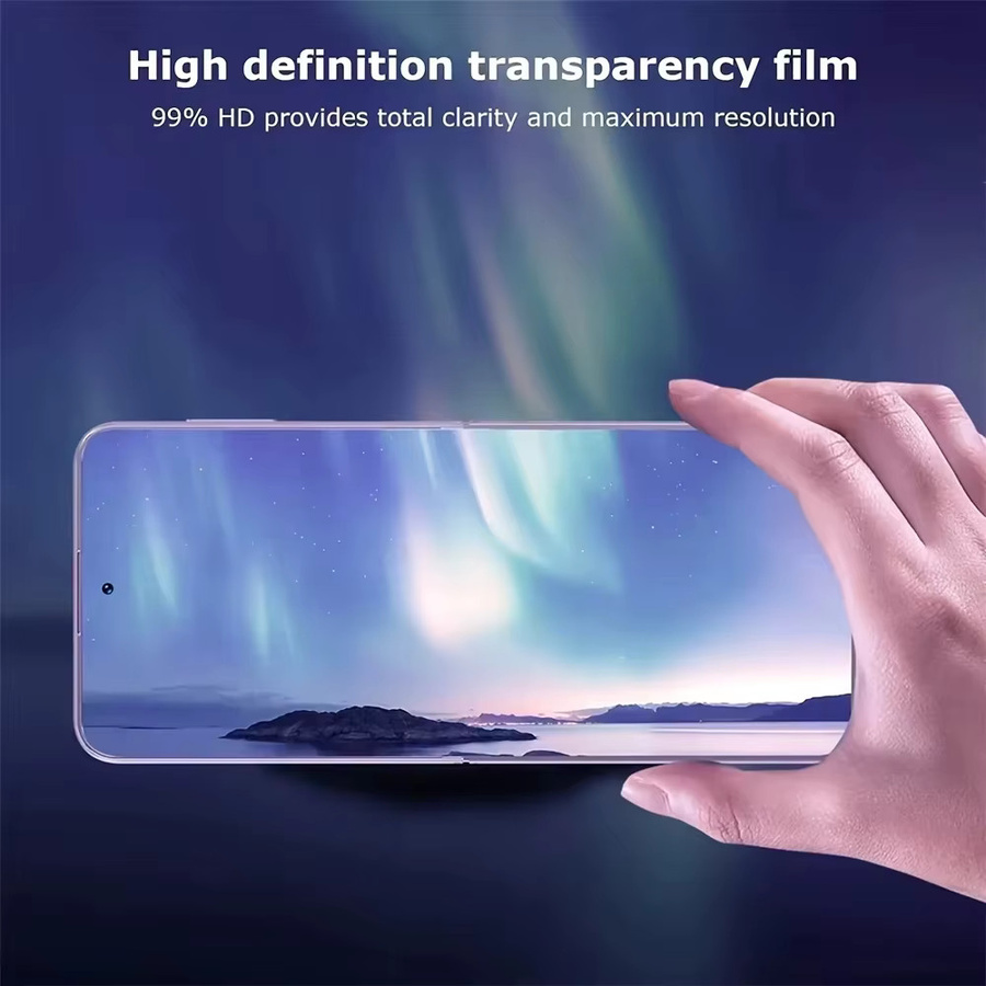 3er-Pack Hydrogel Displayfolie für Samsung Galaxy S25 Ultra, S24, A56 5G, A55 5G, S23 Plus, A05, S22, A53, A35, A05s, A13 5G, S21 FE, transparent - Bild 4