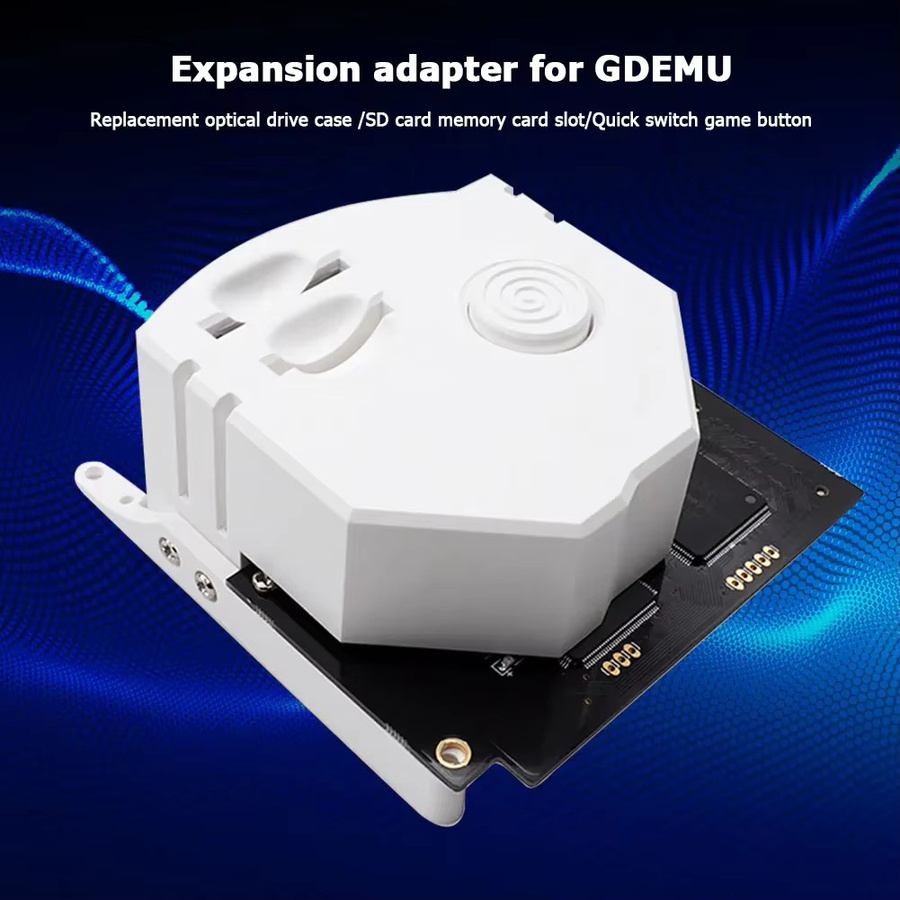 ALLOYSEED GDEMU Remote Secure Digital Card Mount-Kit für DreamCast VA1 Konsole in Schwarz - Bild 4