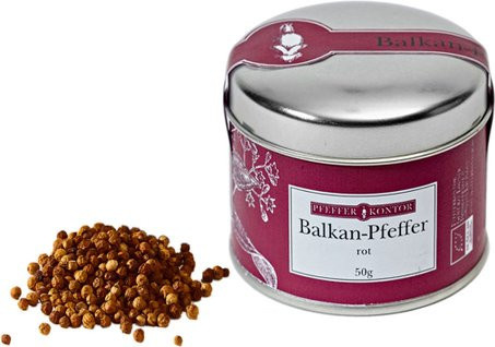 Pfeffer Kontor Roter Balkan-Pfeffer mild 50 g - Bild 1