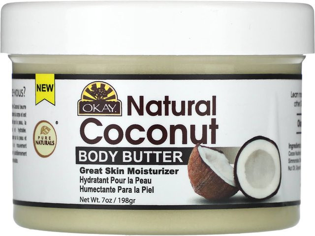 Okay Pure Naturals Körperbutter Kokosnuss, 198 g - Bild 1
