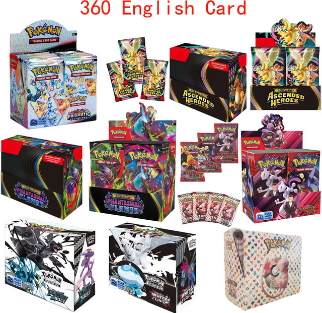 Bandai Pokemon Prismatic Evolutions Scarlet Violet 151 Surging Rivalites, Sammelkarten, Englisch, 360 Stück - Bild 1