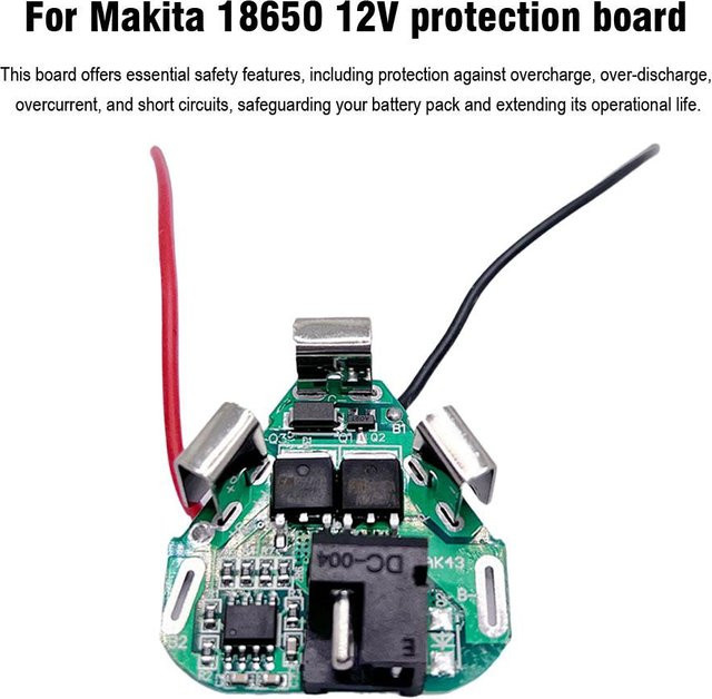Makita 12V Schutzplatine für 18650 Li-Ion Akku-Serie 3er Serie mit 1MOS 2MOS Equalizer Board - Bild 1