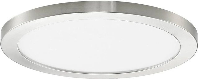 PRIOS Aureka LED Deckenleuchte Modern, 1-flammig, Aluminium, Silber/Alu-grau - Bild 1