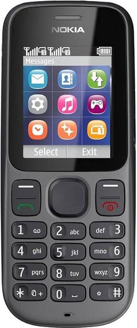 Refurbished Nokia 101 2G Dual-SIM Mobiltelefon in Grau - Bild 1
