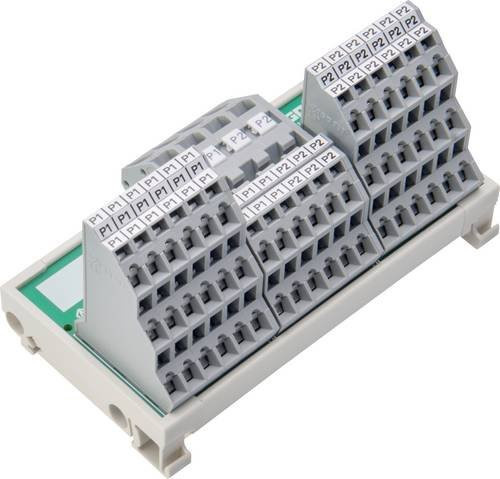 WAGO 830-800/000-308 Potentialverteilermodul, 3 Stück, grau - Bild 1
