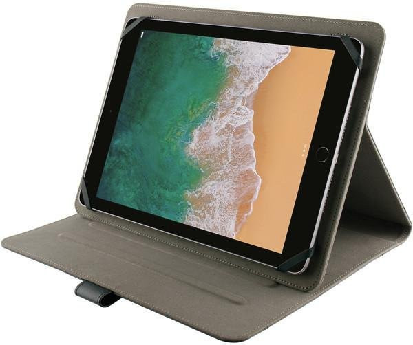Vivanco Universal Tablet Tasche mit Dokumentenfach für 9 bis 10 Zoll in Schwarz und Grau - Bild 1