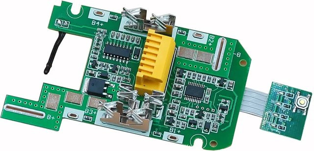Makita 18V Schutzplatine BMS für BL1830 BL1840 BL1850 BL1860 Akkus in Grün - Bild 1