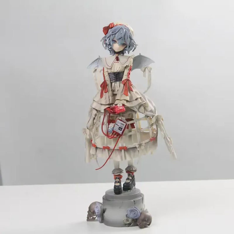 Bandai Remilia Scarlet Anime Actionfigur aus Touhou Project, weißes Vampir-Mädchen aus Kunststoff, Höhe: 27 cm - Bild 3