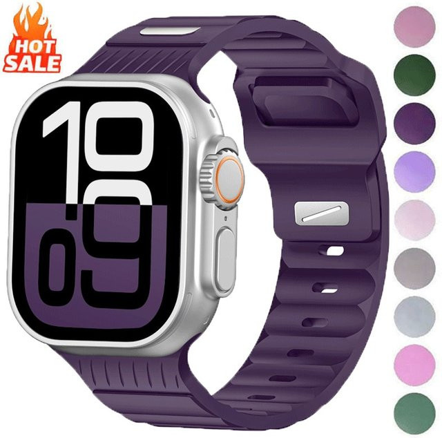 Correas Uhrenarmband Silikon, Nachtleuchtend, Unisex - Bild 1
