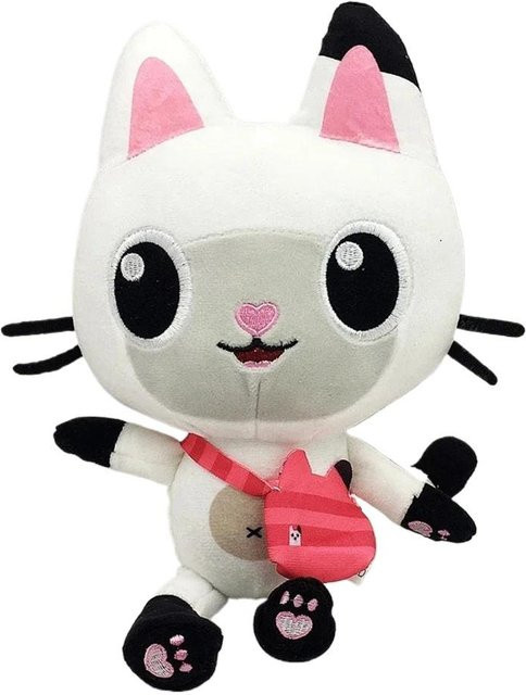 Toys-Glory Fourall Gabby Puppenhaus Meerjungfrau Katze, Plüschpuppe, 25cm - Bild 1