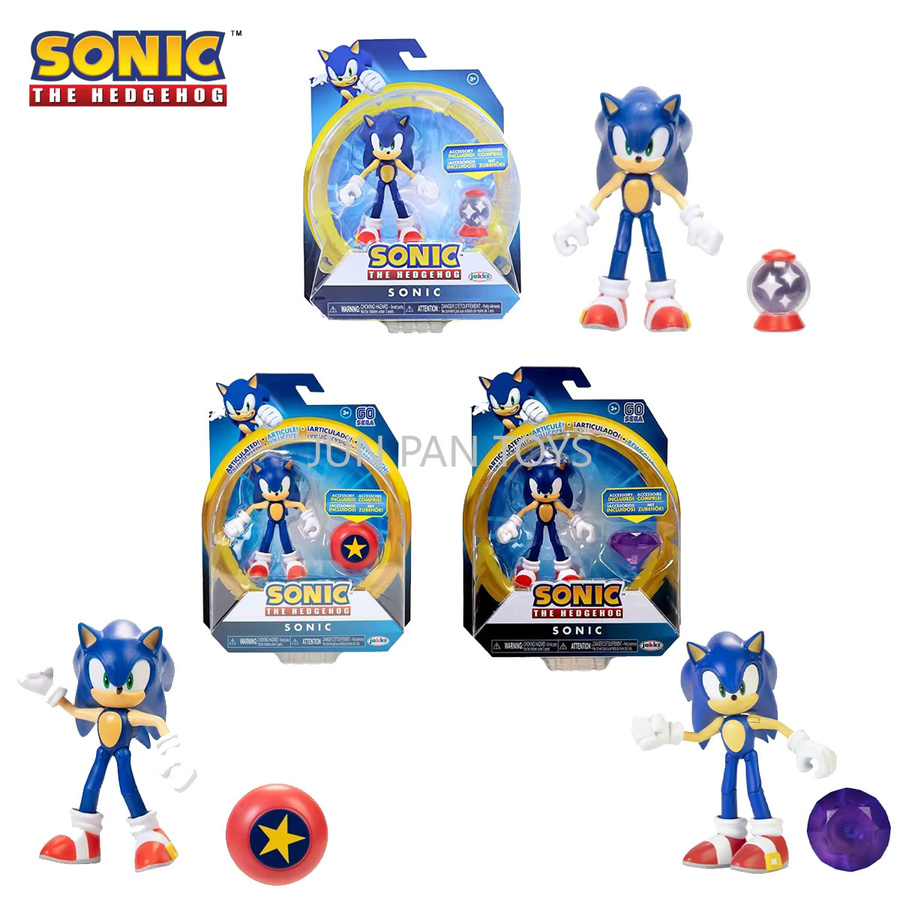 Sega Sonic The Hedgehog Chaos Emerald Power Ring Knuckles Miles Shadow Eggrobo Studiopolis Auto Sammlerfigur, ab 3 Jahre - Bild 2