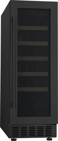 PKM Weintemperierschrank UWTS56-20G Schwarz, freistehend, B/H/T: 29,5 x 82 x 57 cm