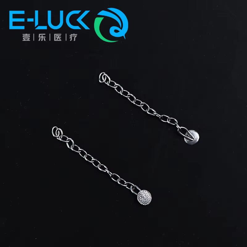 E-LUCK Dental Traktion Kette Kieferorthopädische Lingual Taste, 2 Teile, Unisex - Bild 2