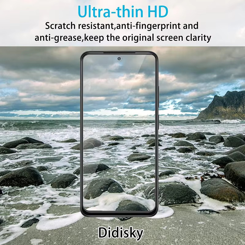 3er-Set gehärtetes Schutzglas für Xiaomi Redmi Note 8 9 10 11 12 Pro sowie 9s 10s 11s 9a 9c 12c 13c 9t 10t 8t in Transparent - Bild 4