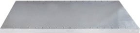 Schulte Zusatzebene WS 2000 mit Stahlböden in Silber, verzinkt, B: 200 cm, T: 50 cm, Fachlast 400 kg - Bild 1