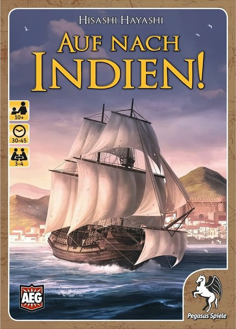 Pegasus Spiele Auf nach Indien!, Strategiespiel, ab 10 Jahre - Bild 1