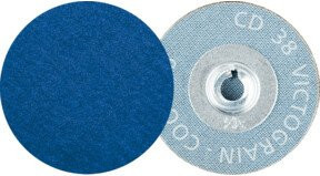 PFERD TOOLS COMBIDISC Schleifblatt CD VICTOGRAIN-COOL36 für Stahl und Edelstahl, Durchmesser: 38 mm, Blau - Bild 1