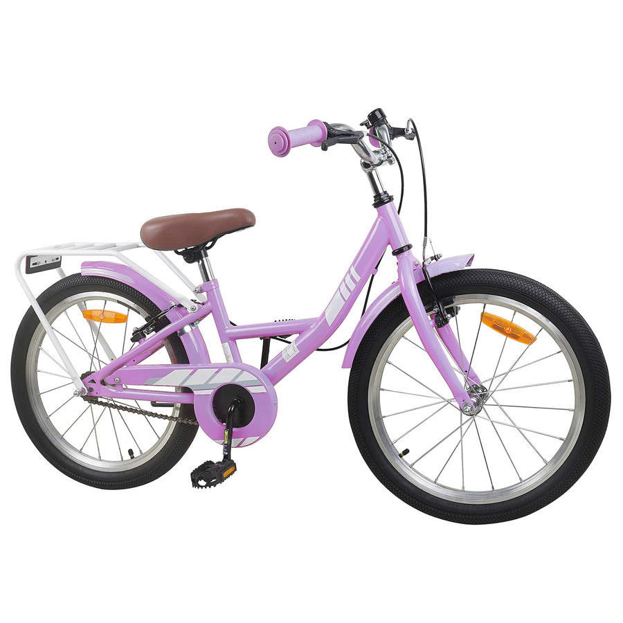 VD Home Furnishing Kinderfahrrad 20 Zoll Lila für Alter 6-11 - Bild 2