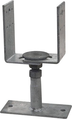 PALMAKO Bodenanker aus verzinktem Metall in Grau, Länge: 29 cm - Bild 1