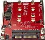 StarTech.com M.2 auf SATA Adapter mit Dual Slot M.2 NGFF SSD Unterstützung und RAID Controller für 2.5 Zoll Laufwerke (S322M225R) - Bild 1