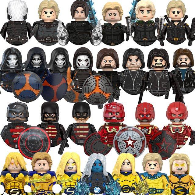 Marvel Thunderbolts Bricks Taskmasters Yelena Bausteine Sentry Mini-Actionfiguren - Bild 1