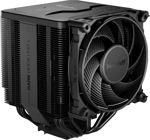 be quiet! Dark Rock Pro 5 CPU-Luftkühler, Schwarz - Bild 2