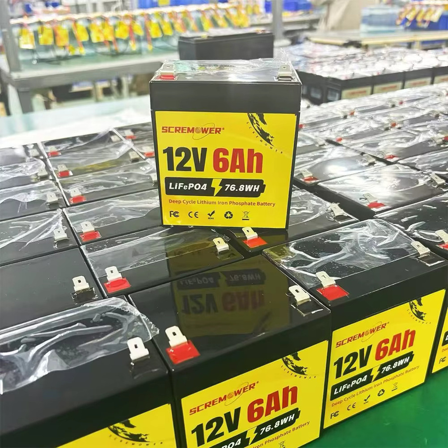 Scream Power 12V LiFePO4 Lithium-Batterie mit integriertem BMS für USV und Fischfinder - Bild 2
