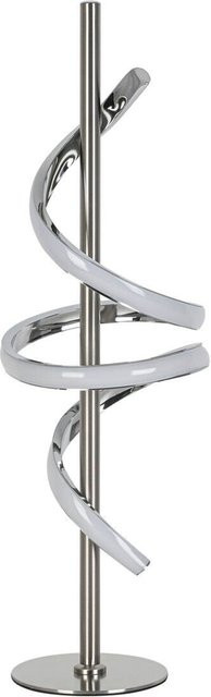 Nolo LED-Tischleuchte Serpente in Silber/Chrom, B/H/T: 13 x 45 x 13 cm - Bild 1